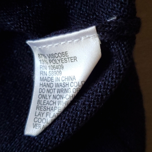 Antonio Melani navy blue sleeveless top - Picture 4 of 5